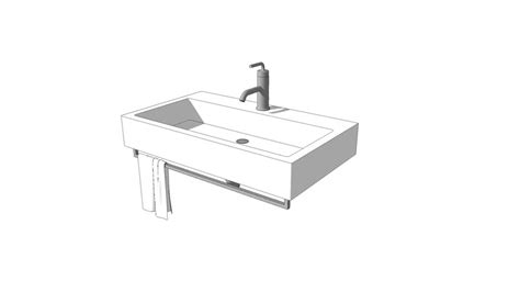 Duravit Bathroom Sink 3d Warehouse