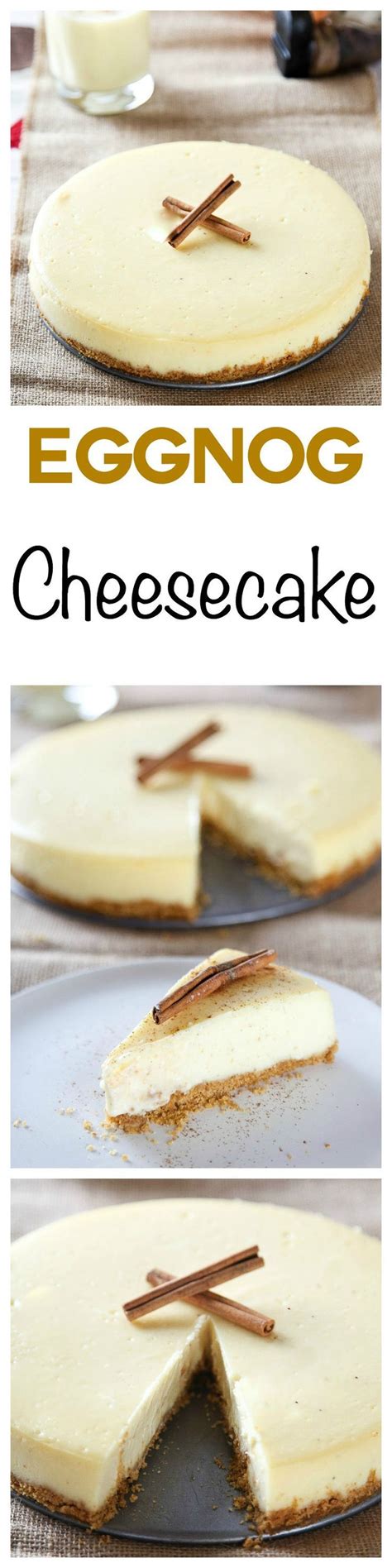 During the week of christmas she had tremors. Eggnog Cheesecake | Recipe | Desserts, Decadent christmas ...