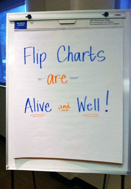 Flip Charts Arent Dead So Maybe We Should Get Better At Using Them