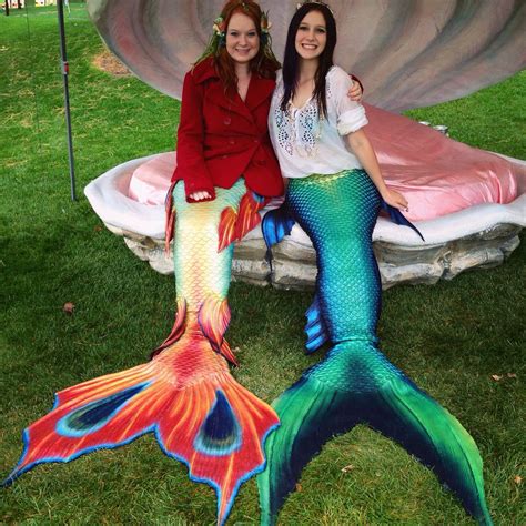 Siren Tide Mermaids Merin And Lorelie At The Utah Renaissance Festival