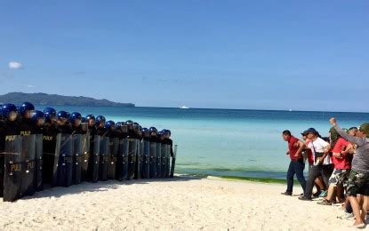 Security Forces Eye Zero Major Incident During Boracay Closure Philippine News Agency