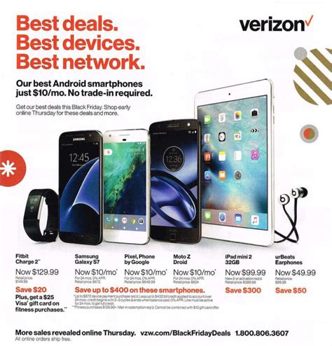 Black Friday 2016 Deals From Verizon Here Are The Details