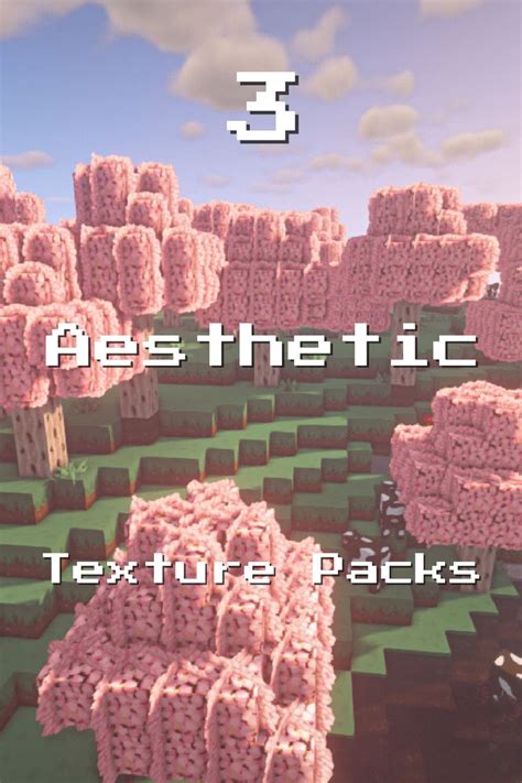 Aesthetic Texture Packs For Minecraft Minecraft Houses Minecraft