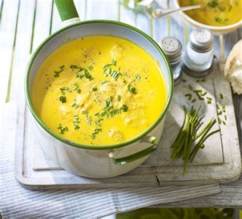 Creamy Curried Carrot And Butter Bean Soup Recipe