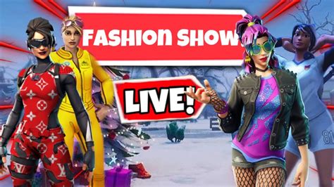 Fortnite Fashion Show Live Skin Competitionna West Custom