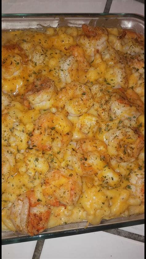 Shrimp And Lobster Mac N Cheese Seafood Mac And Cheese Steak And Seafood