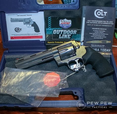 Colt Anaconda 44 Magnum Review Snake Gun Renaissance Pew Pew Tactical