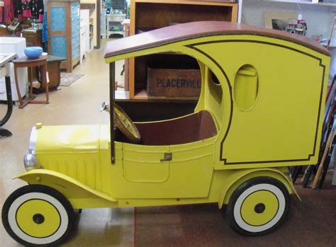 Rare Vintage Ford Model A Depot Hack Pedal Car Converts To Pick Up