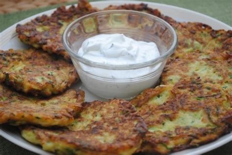 Greek Style Zucchini Fritters With Feta Just A Pinch Recipes