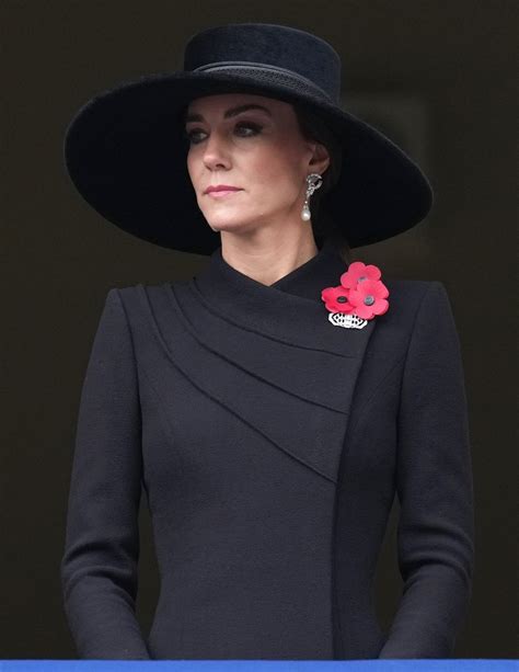 Kate Middleton At Annual Festival Of Remembrance At The Cenotaph In