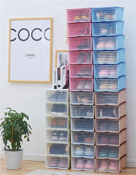 10 layer 9 shelf shoes cabinet storage organizer shoe rack dustproof standing. Shoe Storage Bin • Cabinet Ideas