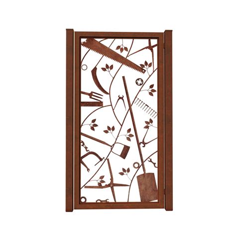 Garden - Bare Steel - Unique Metal Gates