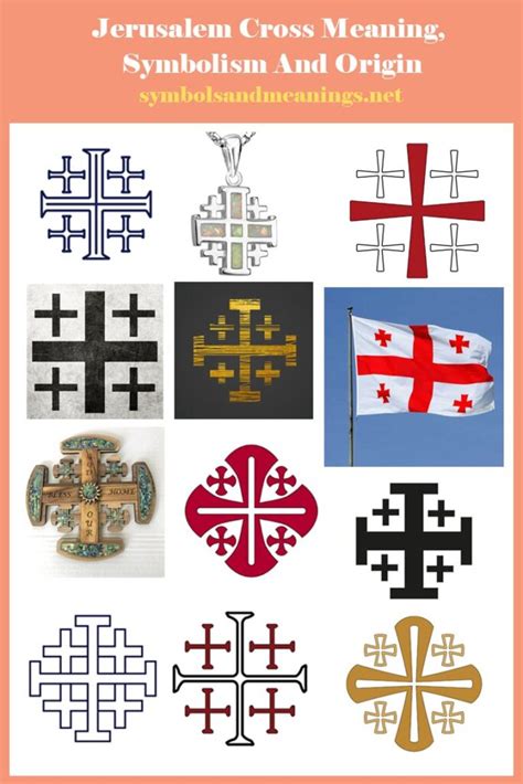 Jerusalem Cross The Crusader Cross Meaning Symbolism And Origin