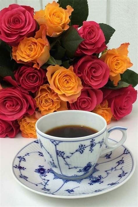 Pin By Anna Maria On ☕coffee Time ☕ Coffee Tea Mix Coffee Flower