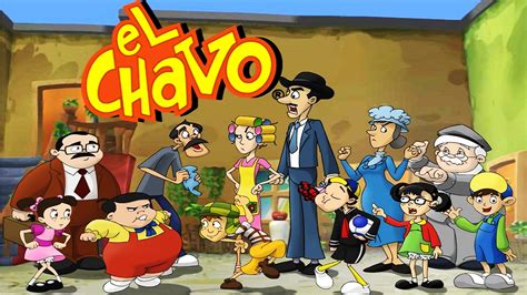 Chaves Em Desenho Animado Personagens El Chavo Del Ocho 55c