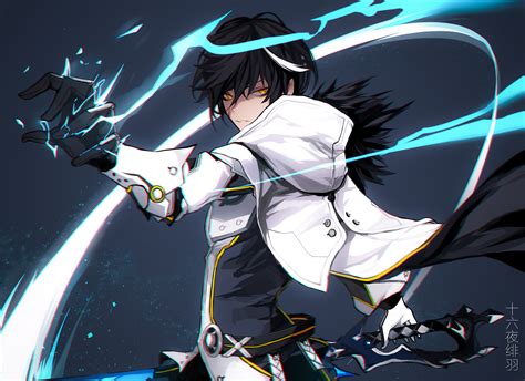 Download 3300x2400 Raven Elsword Magic Anime Boy Cape