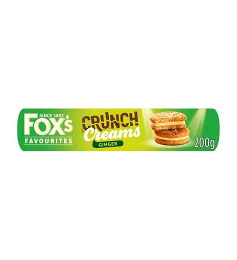 Foxs Ginger Crunch Creams 200g A Bit Of Home