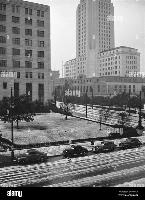 Los Angeles City Hall In Los Angeles Oct 27 1953 Ap Photo Stock