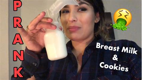 Breast Milk Prank On The Hubby He Gets So Mad Youtube