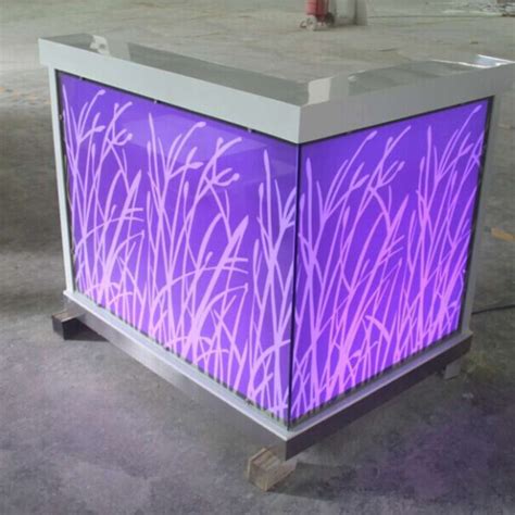 Led Fancy Small Modern Checkout Counter Restaurant Bar Counter China
