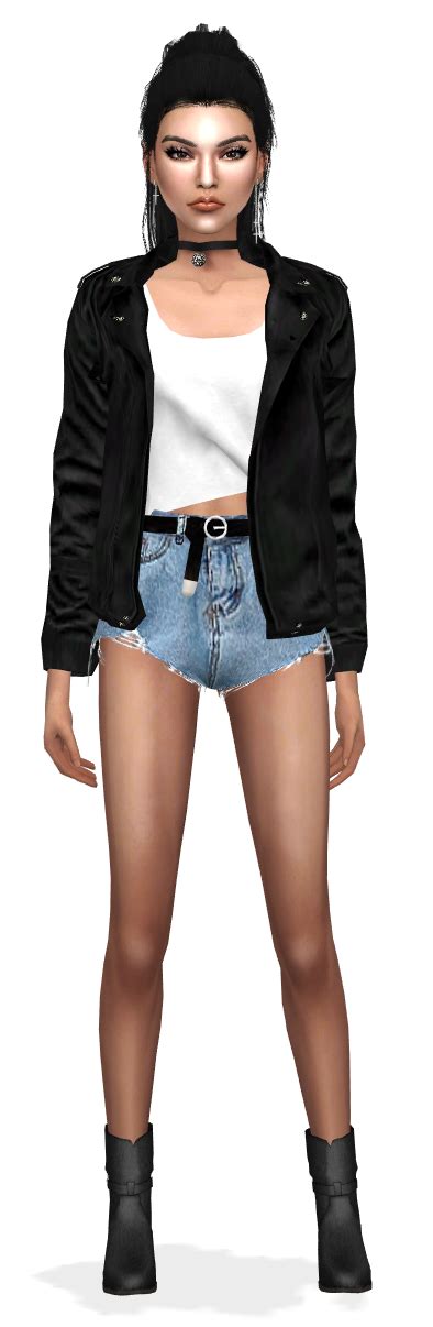 Moon Galaxy Sims Sims 4 Kendall Jenner And Lookbook