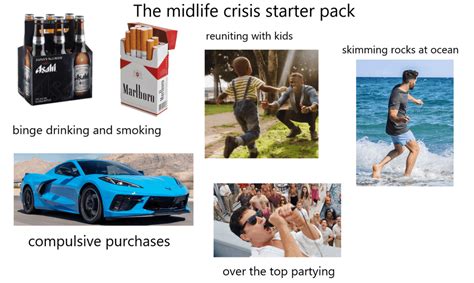 Midlife Crisis Starter Pack Starterpacks