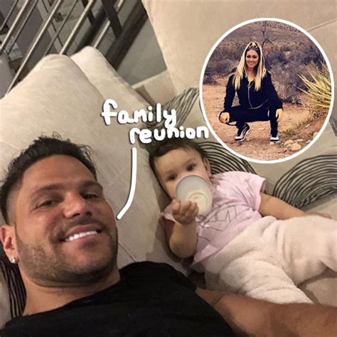 Ronnie Ortiz Magro Reunites With Jen Harley And Daughter Ariana He Is