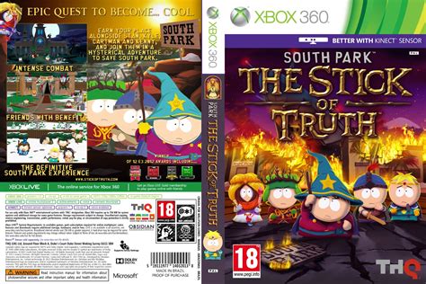 Capa Do Jogo South Park The Stick Of Truth Xbox 360 Capas De Dvds