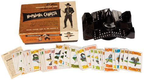Hopalong Canasta Game In Box Hopalong Cassidy Canasta Card Set With