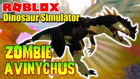 Roblox Dinosaur Simulator Zombie Avinychus Showcase Zomvinychus