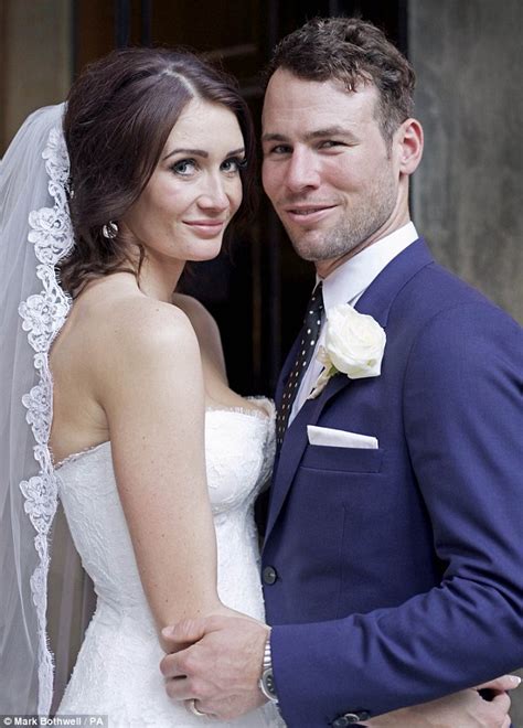 Race You To The Altar Cycling Champion Mark Cavendish Marries Glamour Model Peta Todd In