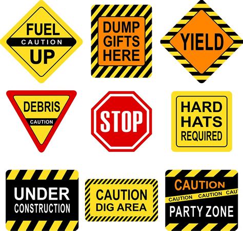 Construction Themed Party Decorations 10 118 Inch