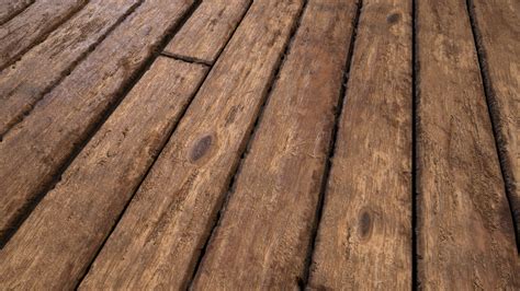 Artstation Old Wood Planks Substance