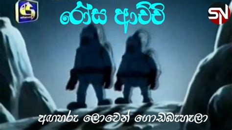 රෝස ආච්චි අඟහරු ලොවෙන් ගොඩබැහැලා Rosa Achchi Sinhala Cartoon Youtube