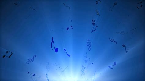 Blue Music Notes Backgrounds Wallpaper Cave