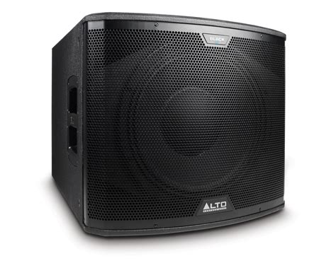 Alto Black 15 Sub Subwoofer Aktywny 15″ 1200w Sklep Muzycznypl