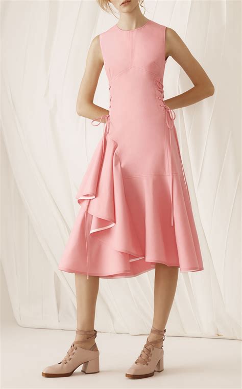 Click Product To Zoom Fashion Adeam Flounced Dress