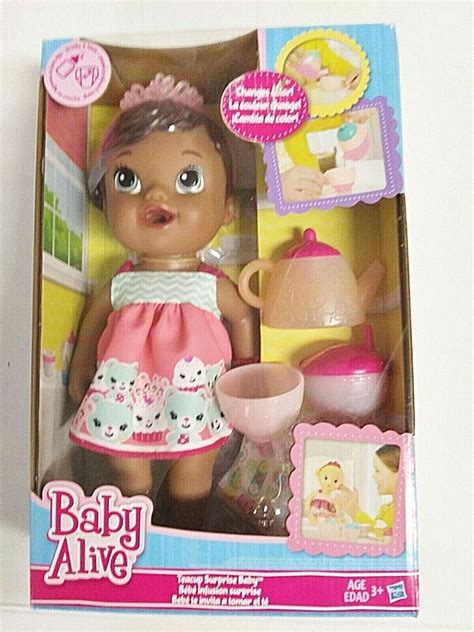 Baby Alive Lil Sips Tea Party Teacup Surprise Girl Doll 630509245215