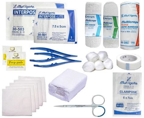 First Aid Wound Care Kit X1 Solmed Online Medical Supply Store