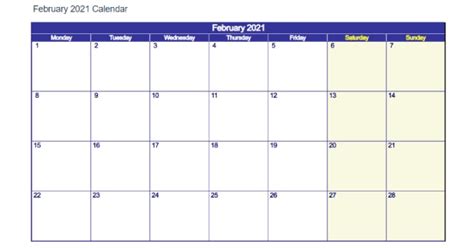 These templates are suitable for a great variety of uses: Planner February 2021 Calendar Excel - 2021 Calendar