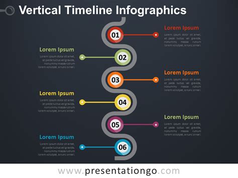 6 Steps Timeline Infographics Timeline Design Infographic Images