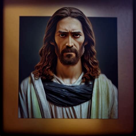 Jesus Christ Fantasy Enhancedhyper Realistic Midjourney Openart