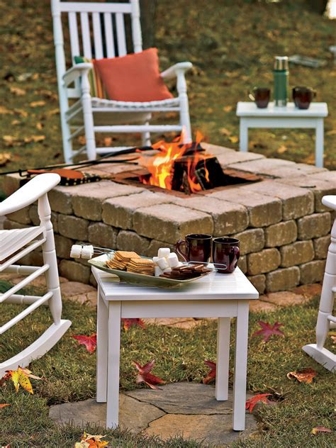 Outdoor Natural Gas Fire Pits Hgtv