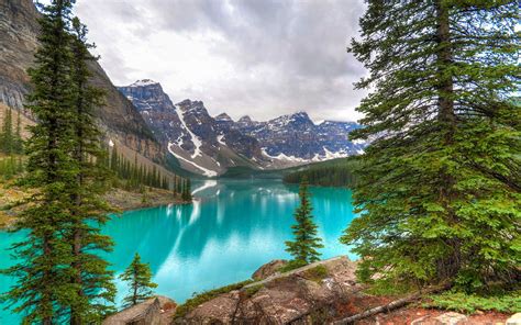 Download Natural Beauties Moraine Lake Banff National Park Is Canada