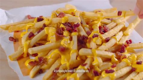 Mcdonald´s Cheesy Bacon Fries Who Triumphs Ad Commercial On Tv 2019