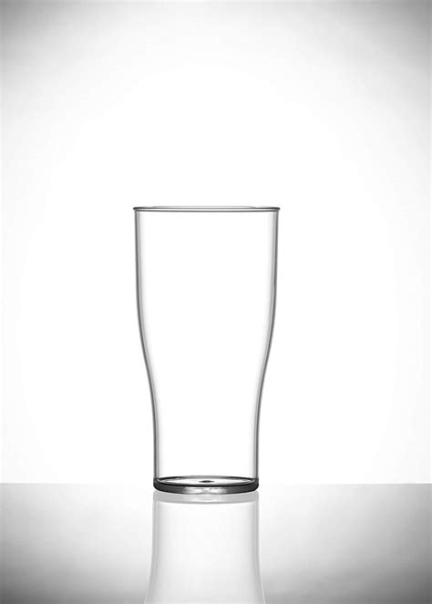 Virtually Unbreakable Polycarbonate Beer Glass Elite 10oz Tulip Ce Half Pint Pack Of 24