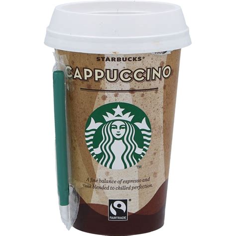 Bebida Starbucks Cappuccino 220ml Bebidas Lácteas Laticínios