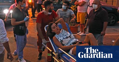 Beirut Explosion In Pictures World News The Guardian