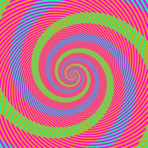 Can You Tell How Many Colours Are In This Spiral Optical Illusion