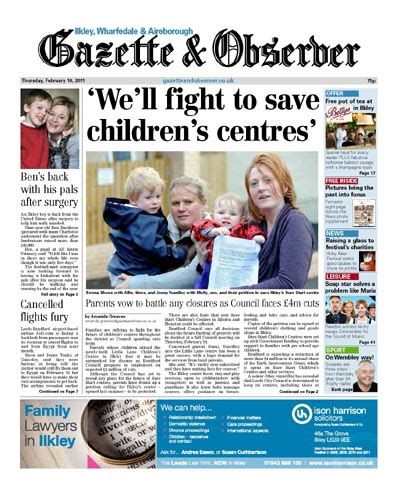 The layout of a broadsheet is formal and has a modest and plain masthead. Two broadsheet titles merge to form tabloid - Journalism ...